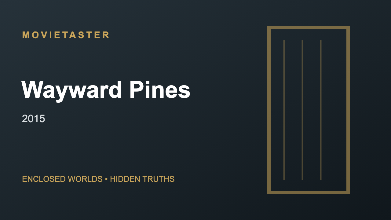 Wayward Pines recommendation for viewers who like Silo